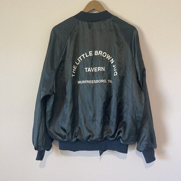 Vintage WestArk Jacket Mens XL Little Brown Jug Tavern Murfreesboro Lined 90s - Picture 5 of 13